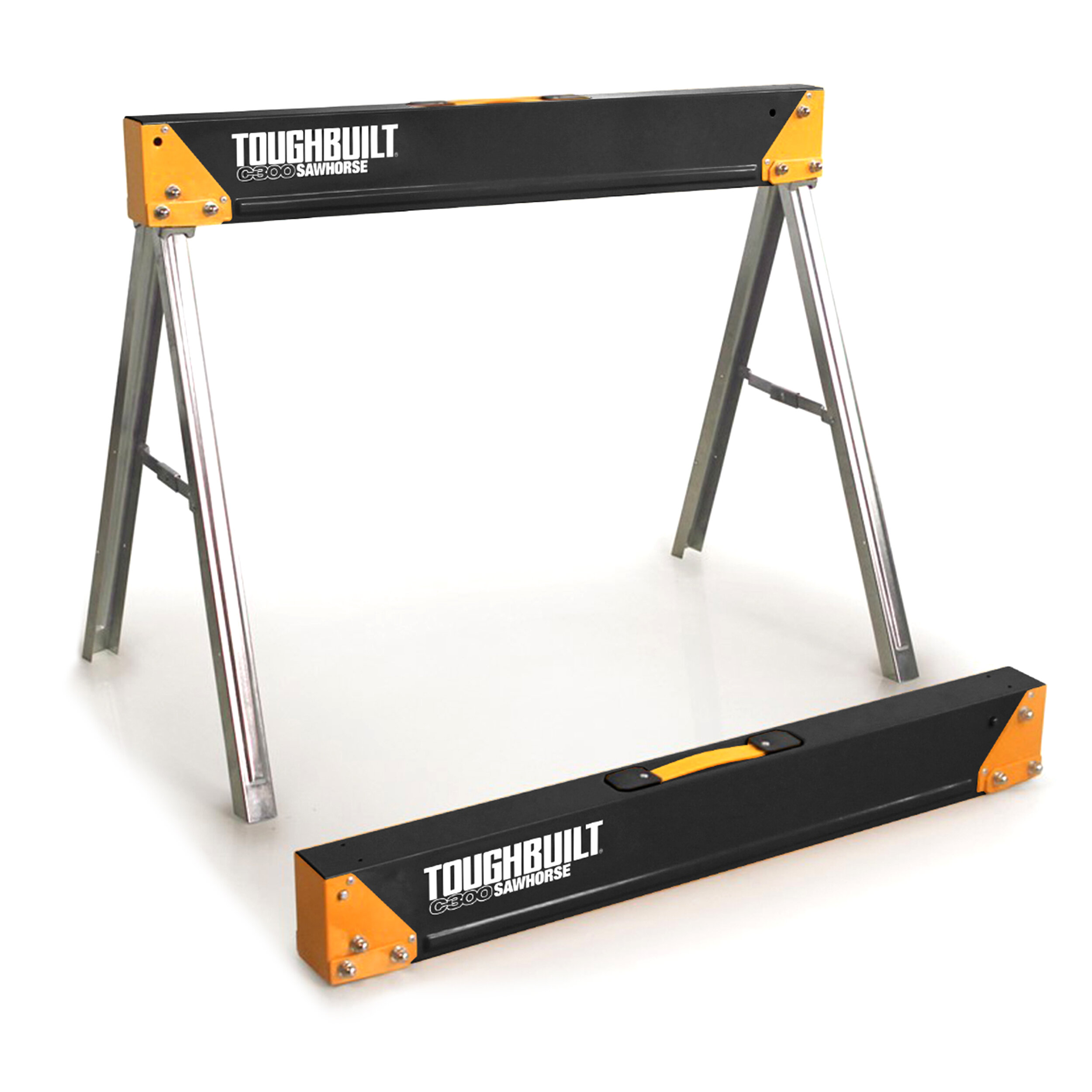 Adjustable Folding Sawhorse | C300 Sawhorse | ToughBuilt — TOUGHBUILT